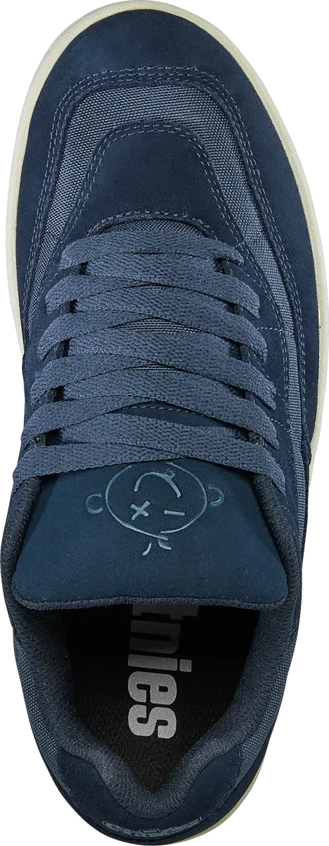 etnies-snake-chunky-skate-schuh-dark-navy-suede-cordura image 3