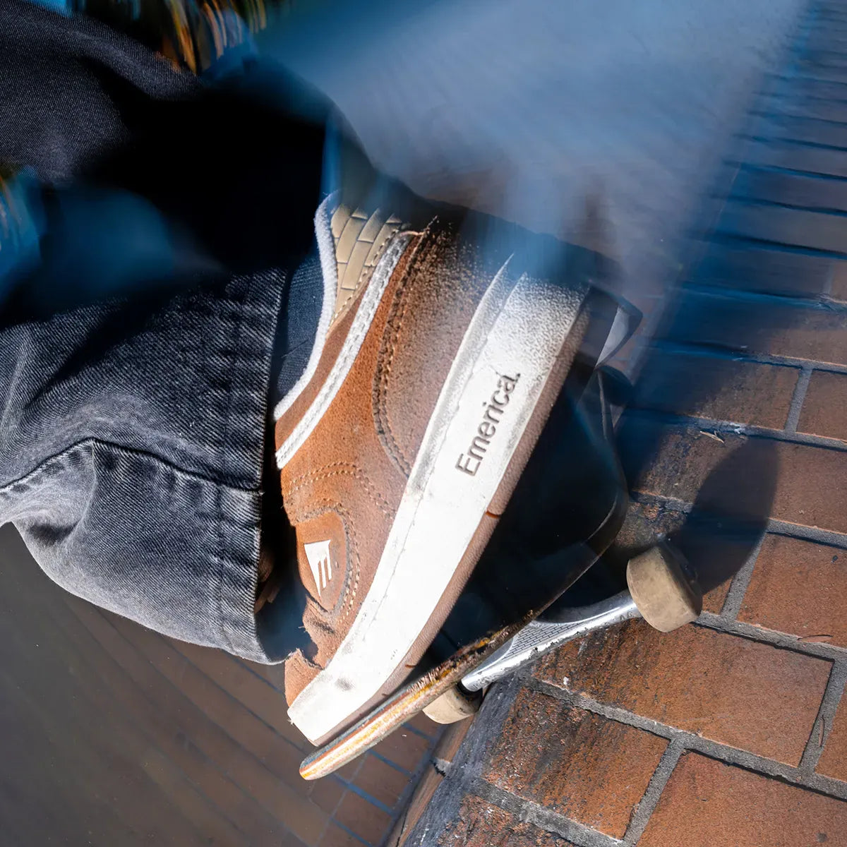 emerica-ksl-iii-skate-schuh-brown-tan-herren image 2