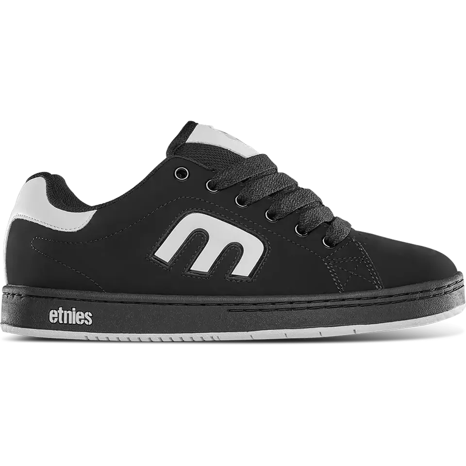 etnies-callicut-herren-skate-schuhe-schwarz-wei-schwarz image 1