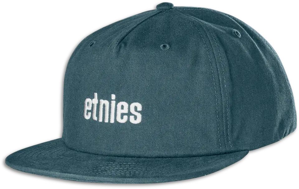 etnies-icon-embroidery-snapback-cap-indigo image 1