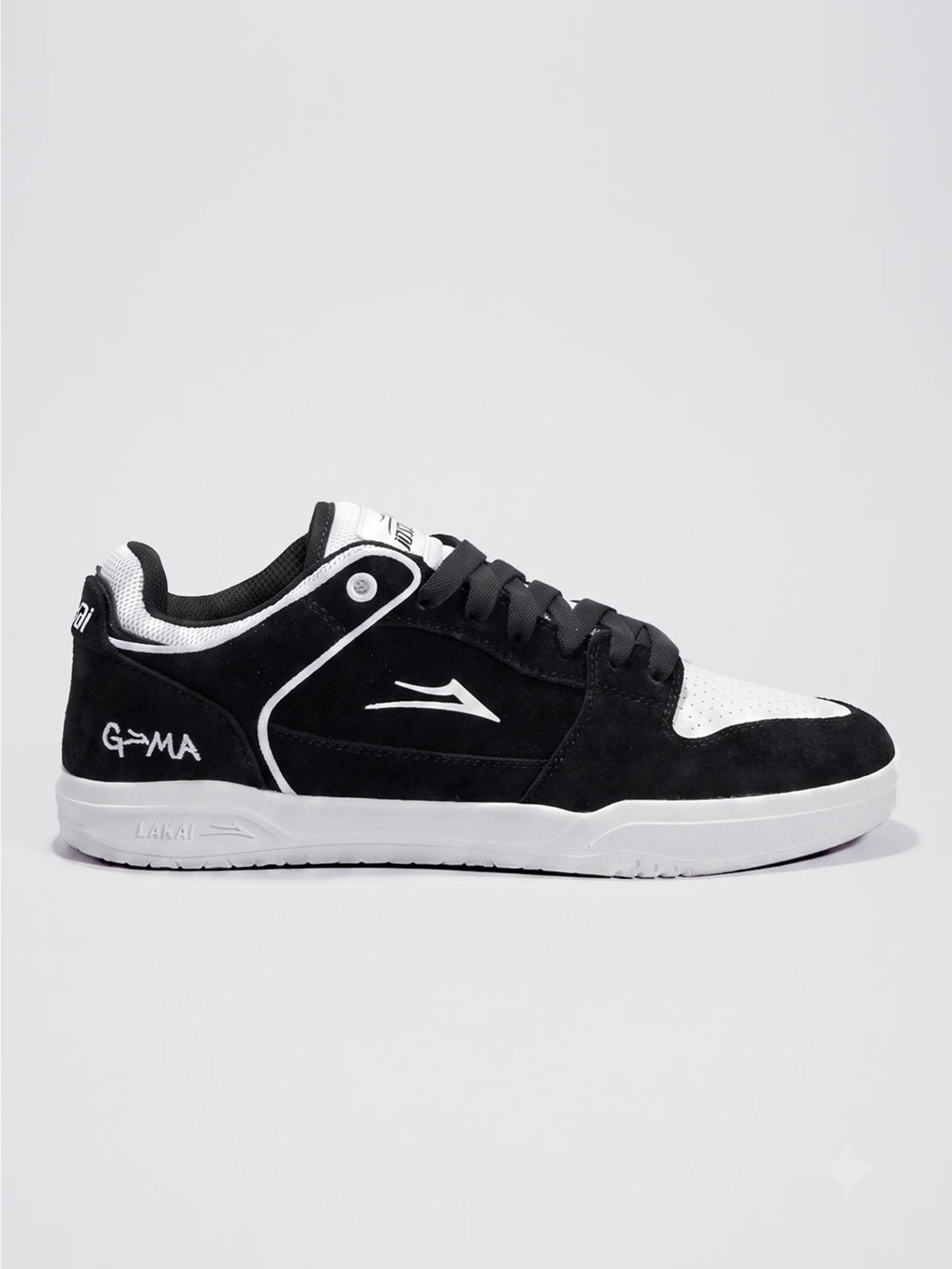 lakai-telford-low-chris-joslin-skate-schuh-black-white image 1