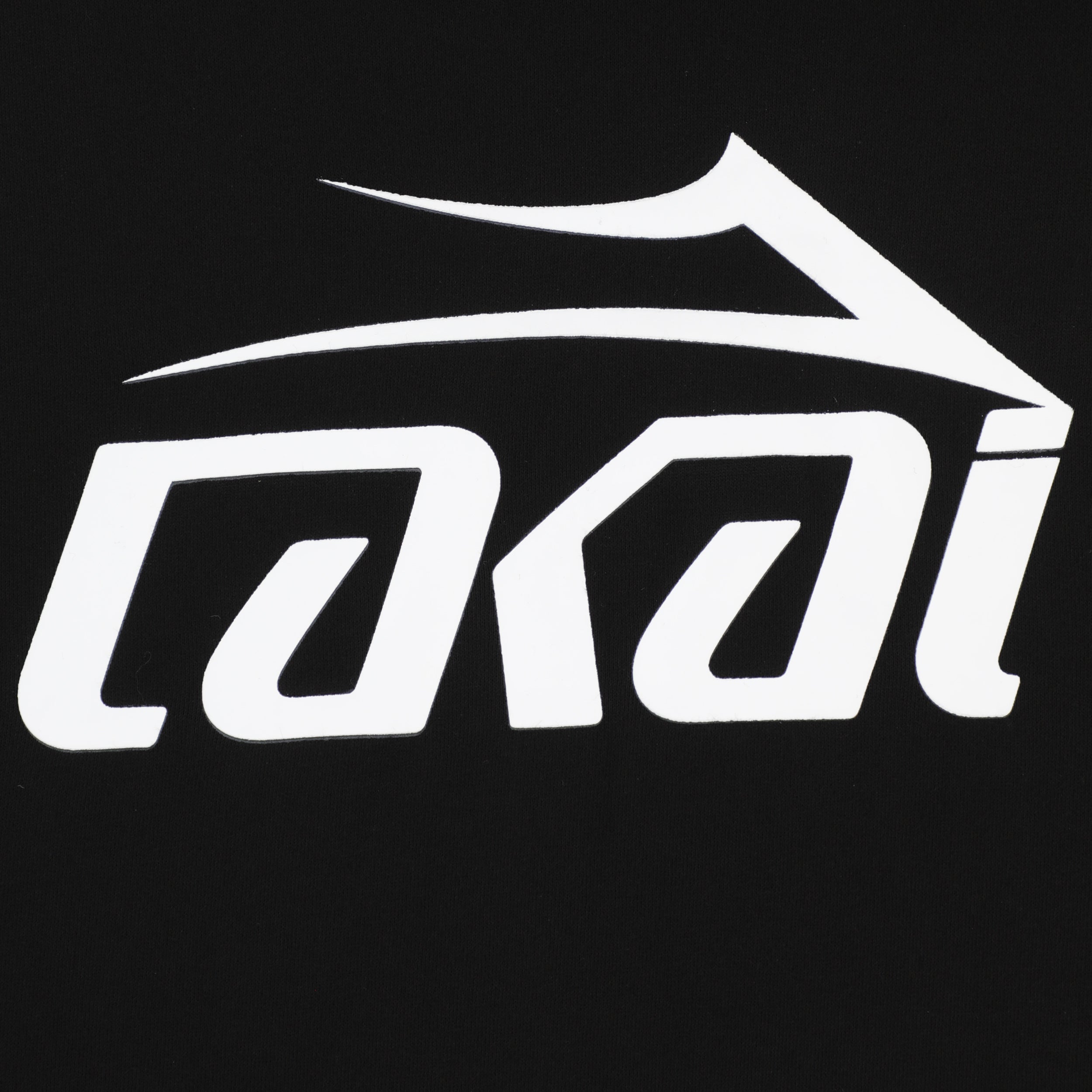 lakai-logo-pullover-hoodie-black image 2