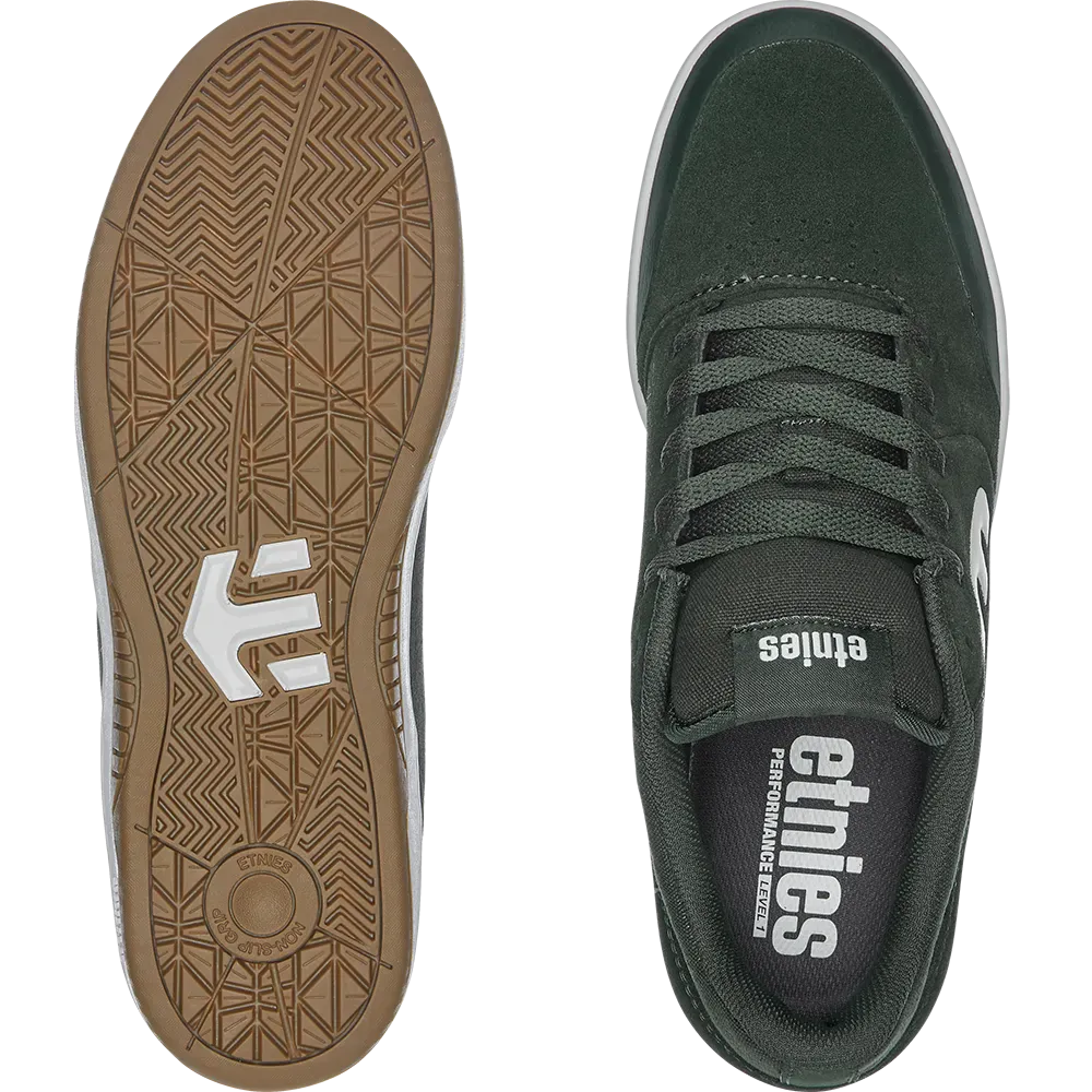 etnies-marana-og-skate-schuh-green-white-gum-suede-synthetic image 3