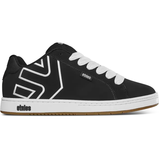 etnies-fader-skate-schuhe-black-white image 1