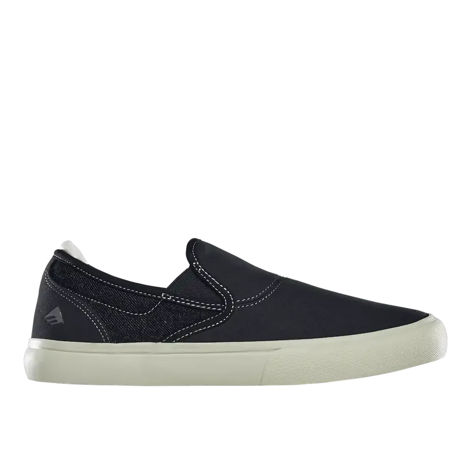 emerica-wino-g6-slip-on-skate-schuhe-black-tan image 1