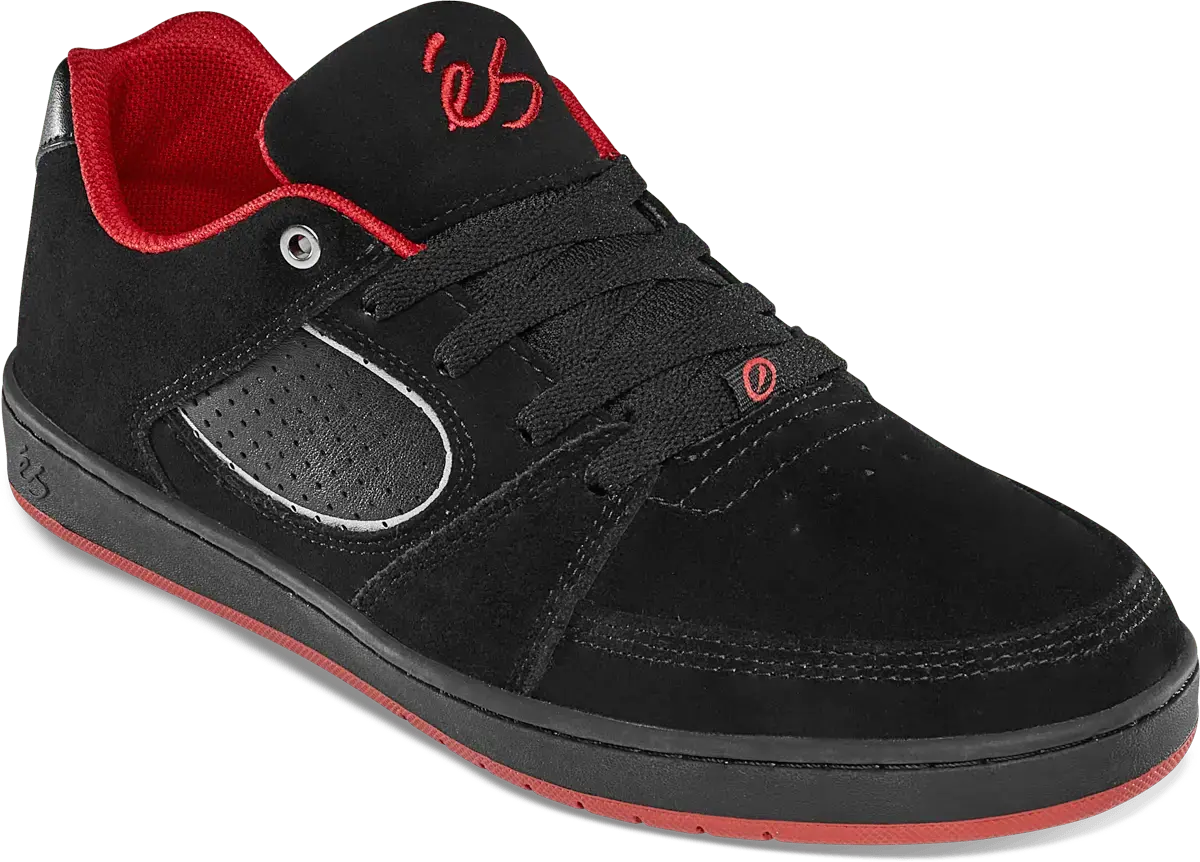 s-accel-slim-skate-schuh-black-black-silver image 5