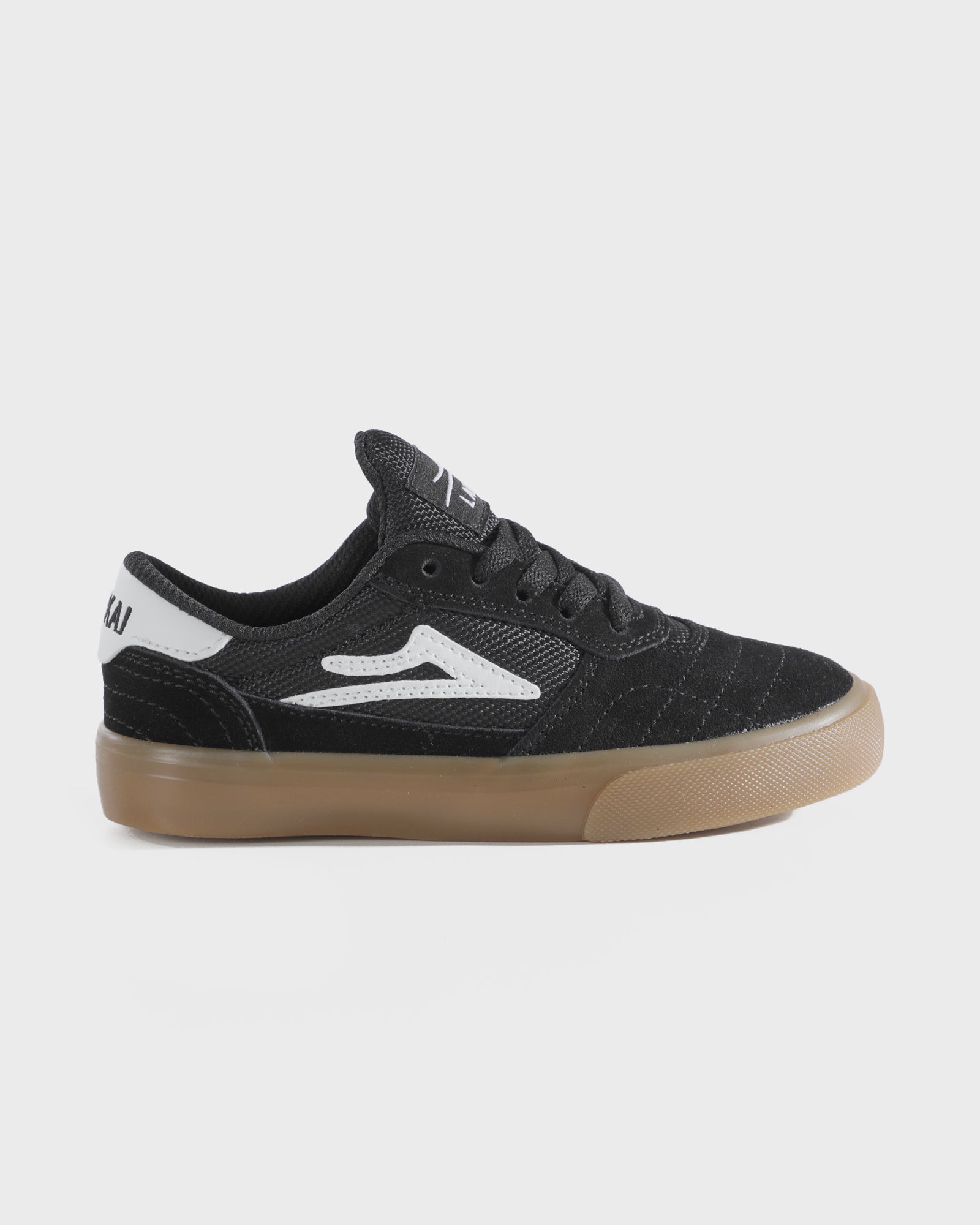 lakai-cambridge-kids-black-gum-suede image 1