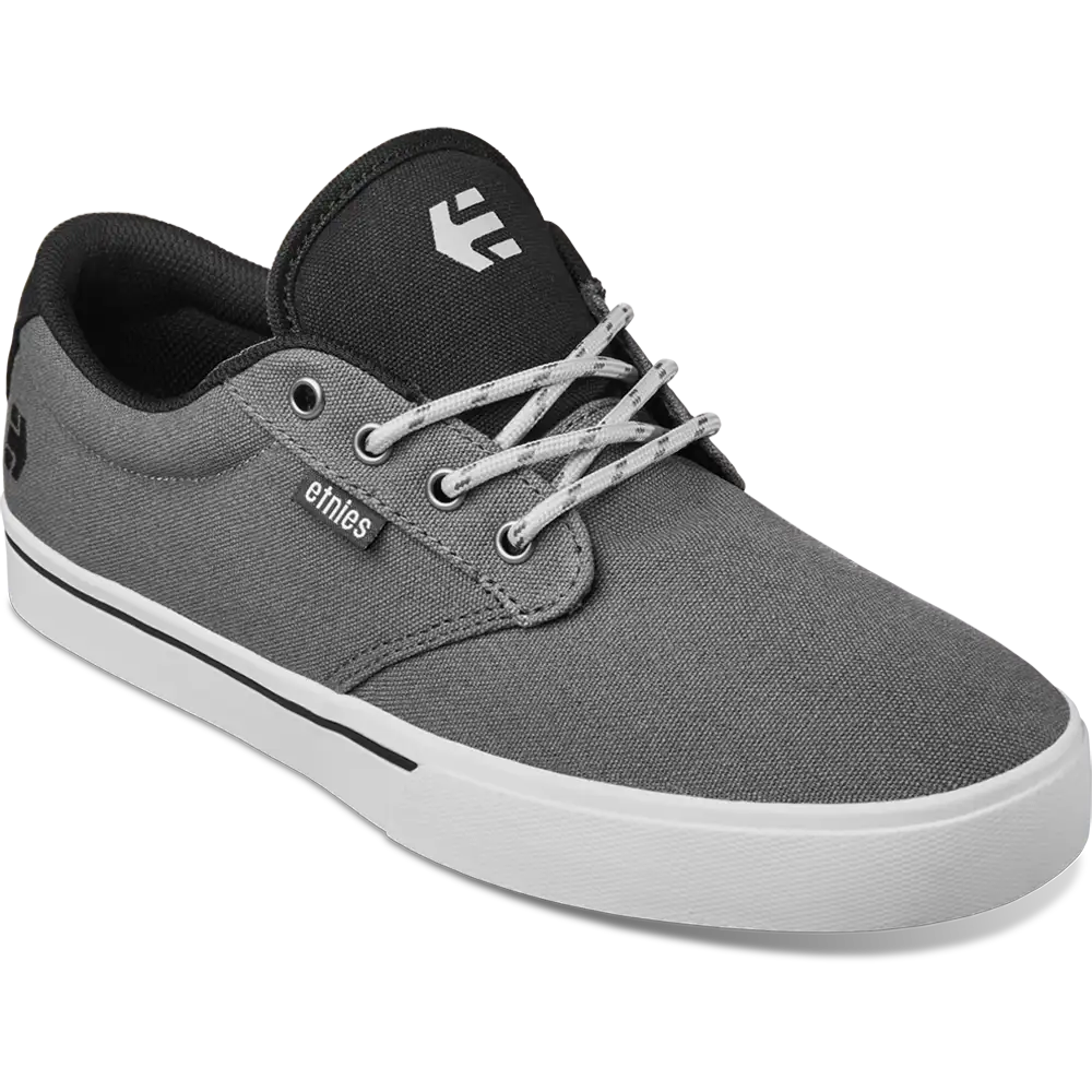 etnies-jameson-2-eco-low-top-skate-schuh-dark-grey-black-red image 4