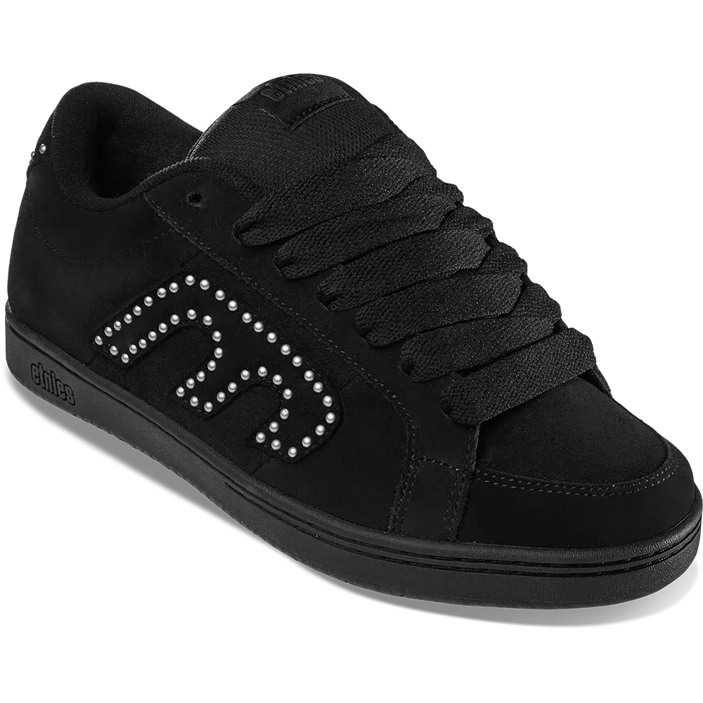 etnies-kingpin-skate-schuh-black-black-silver image 4
