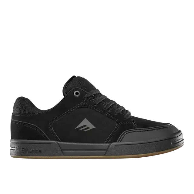 emerica-heritic-skate-schuhe-black-black-gum image 1