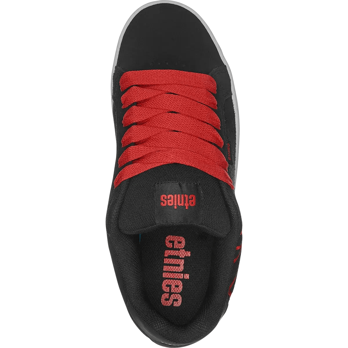 etnies-fader-skate-schuhe-black-red image 2