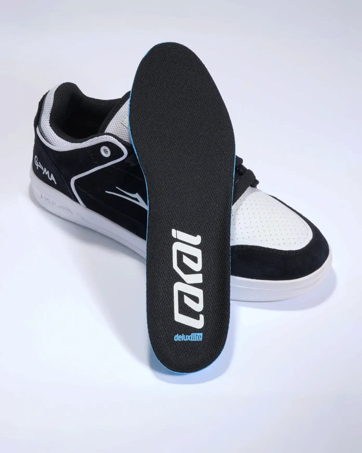 lakai-telford-low-chris-joslin-skate-schuh-black-white image 6