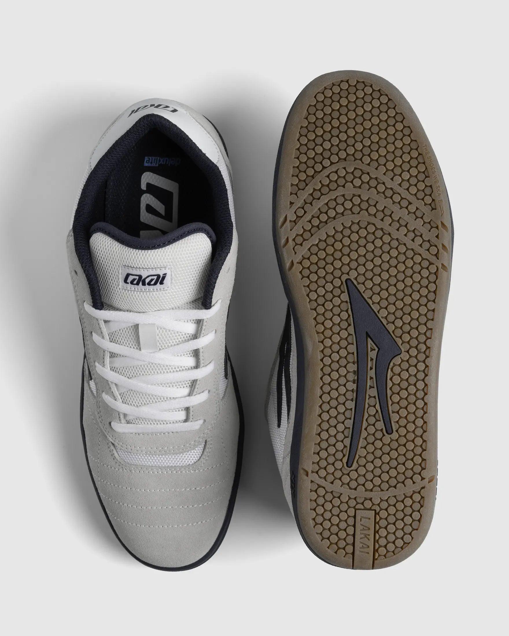 lakai-cambridge-xlk-skate-schuhe-white-suede-navy-gum image 3