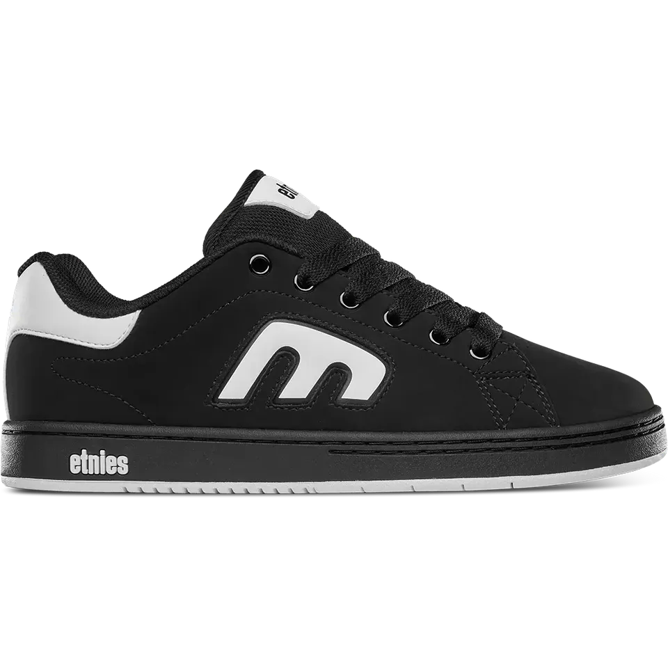 etnies-callicut-herren-skate-schuhe-schwarz-schwarz-wei-nubuk image 1