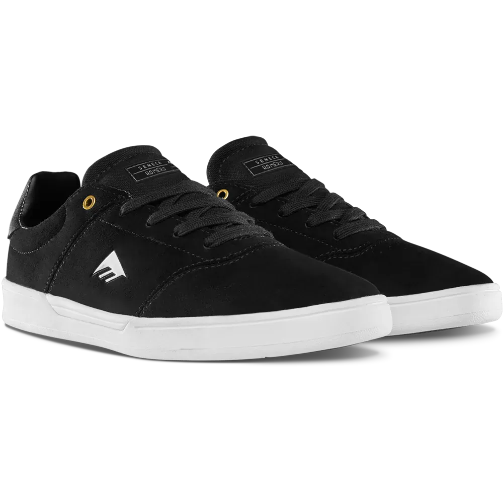 emerica-seneca-lowtop-skateschuh-schwarz image 6