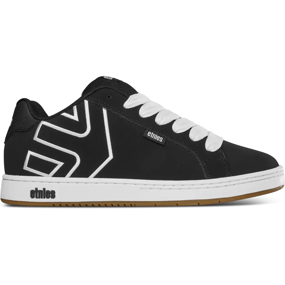 etnies-fader-skate-schuhe-black-white image 1