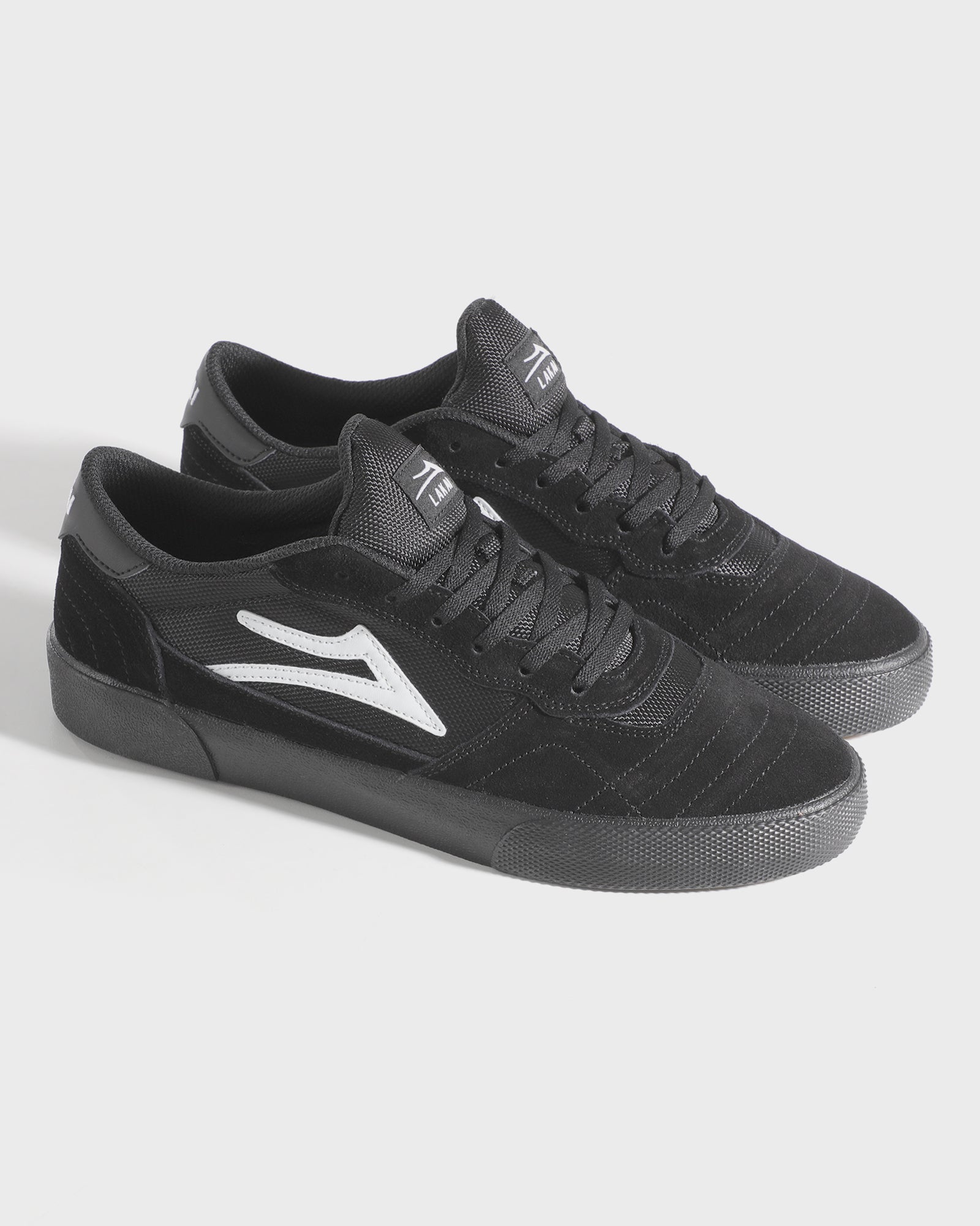 lakai-cambridge-skate-schuh-black-suede image 2