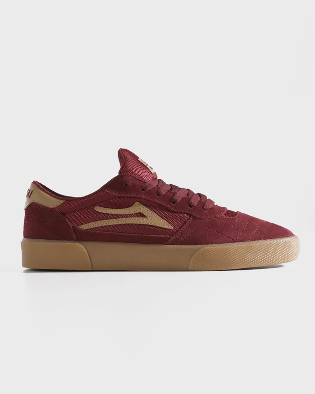 lakai-cambridge-burgundy-suede-skate-schuh image 1