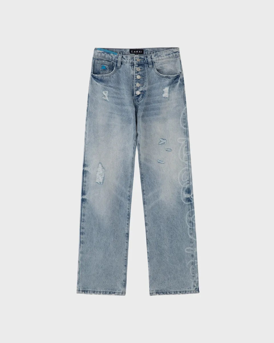 lakai-straight-leg-skate-denim-washed-indigo-distressed-etched image 1