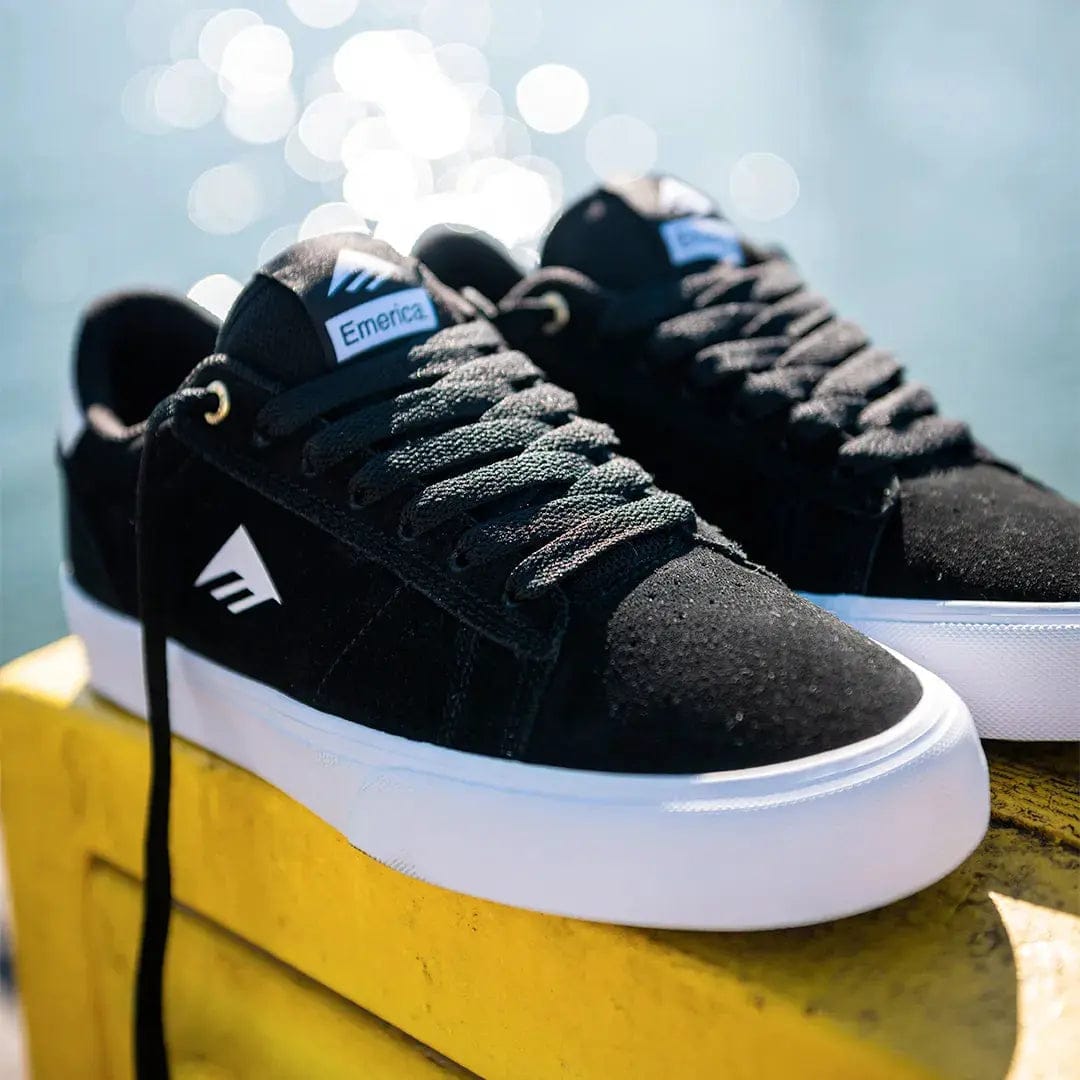 emerica-moca-skate-schuh-black-suede image 8