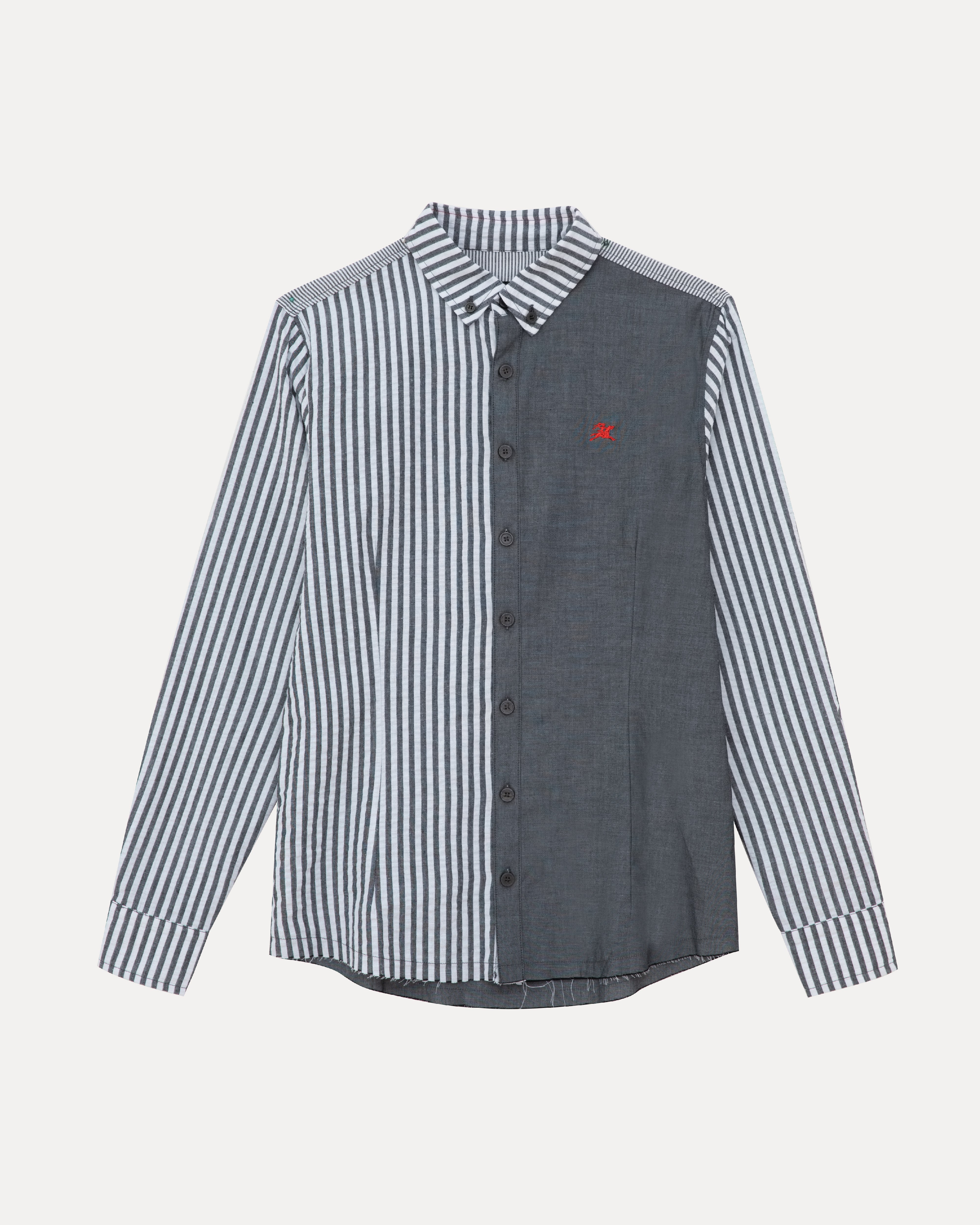 lakai-longsleeve-button-down-hemd-mixed-greys image 1
