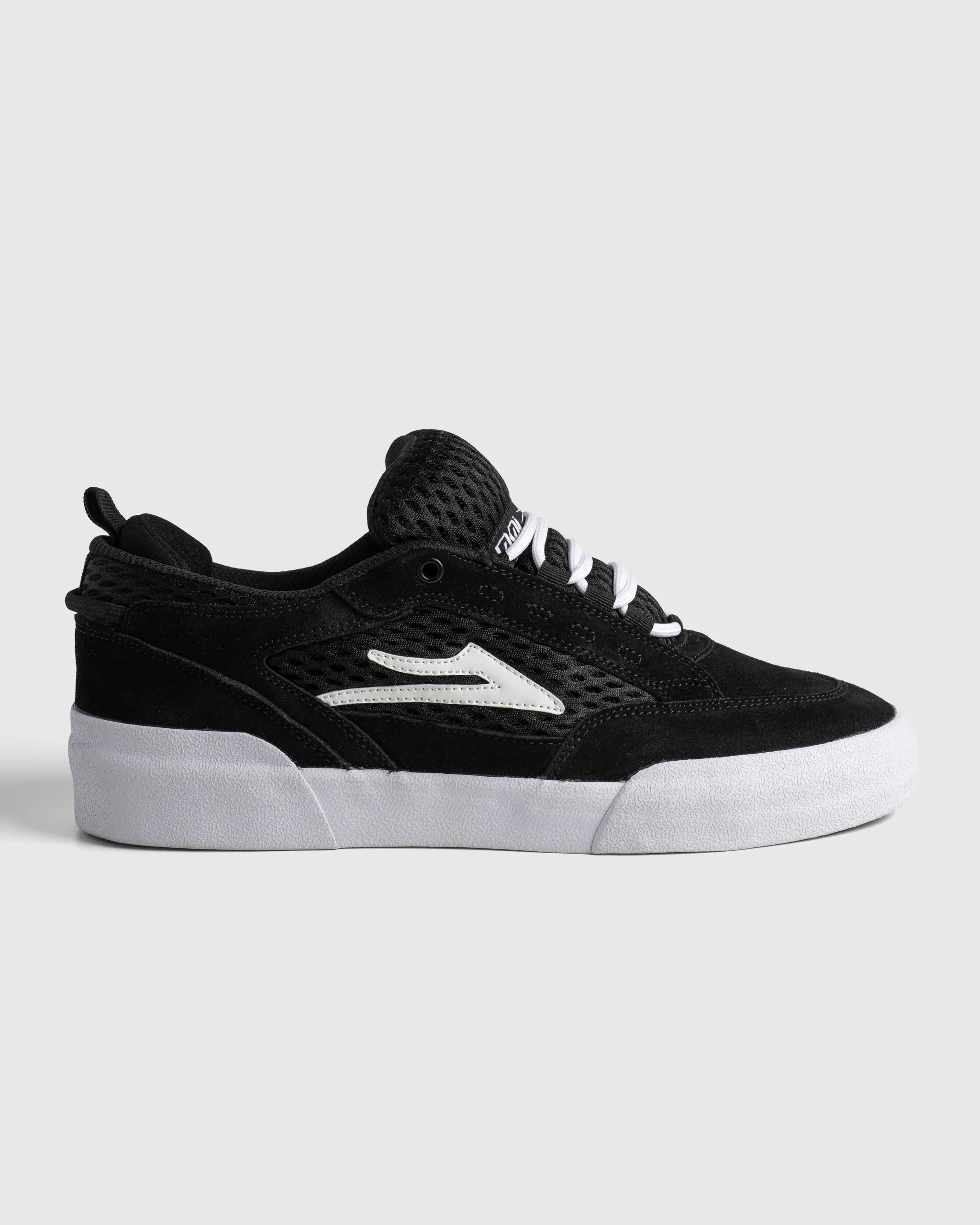 lakai-aran-black-suede-white-skateschuh image 1