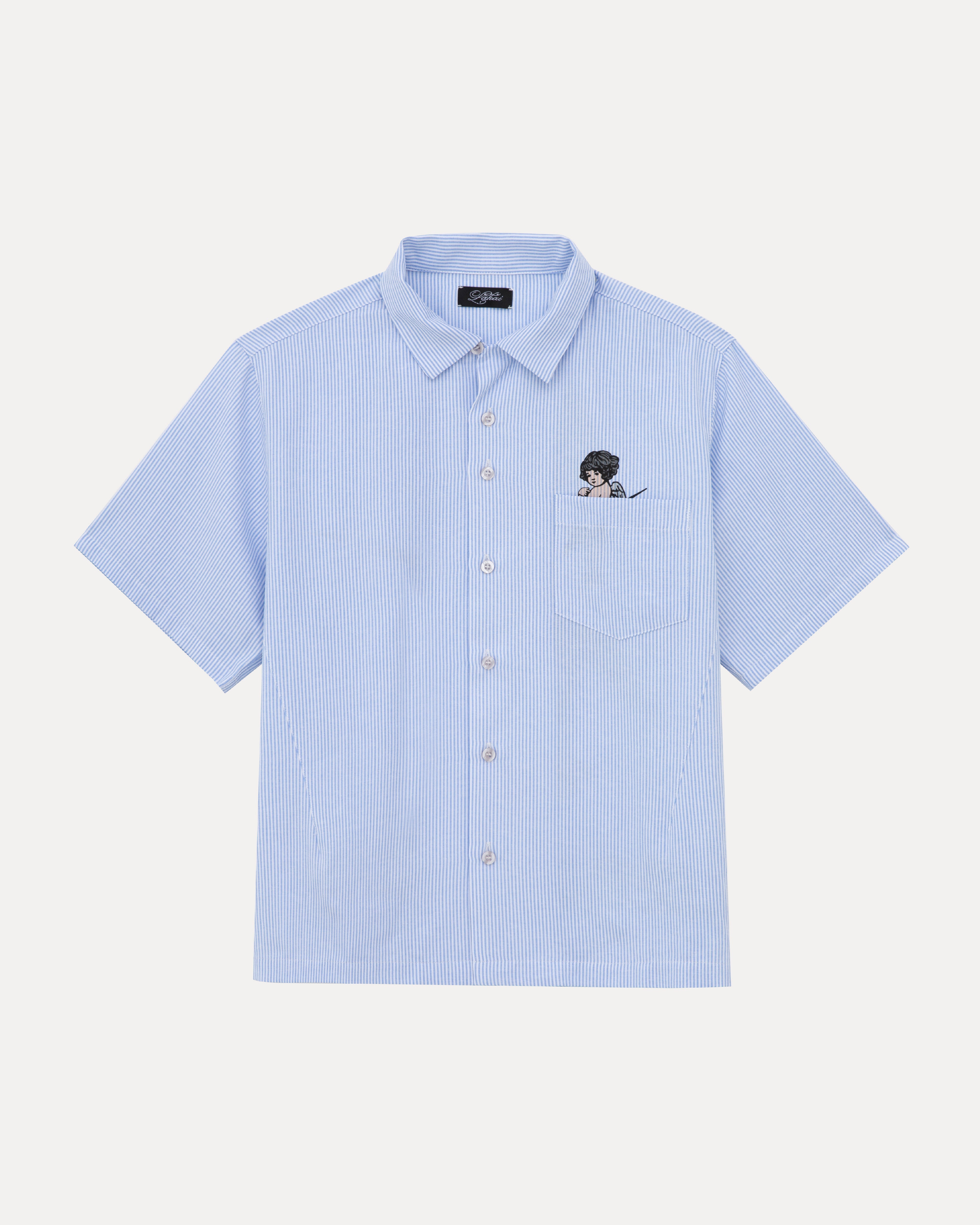 lakai-camp-collar-button-up-hemd-white-blue-stripe image 1