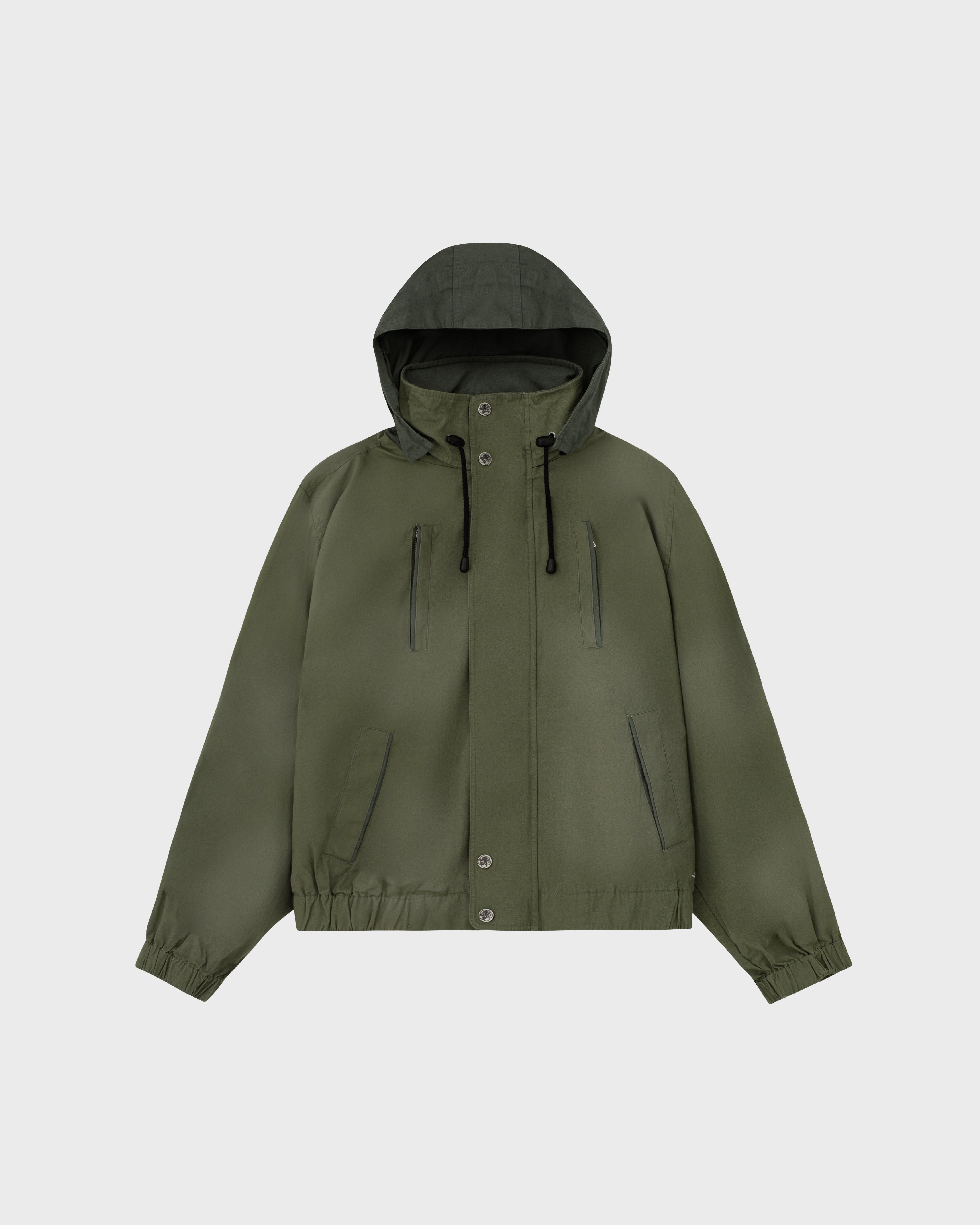 lakai-transit-shell-jacket-green image 3