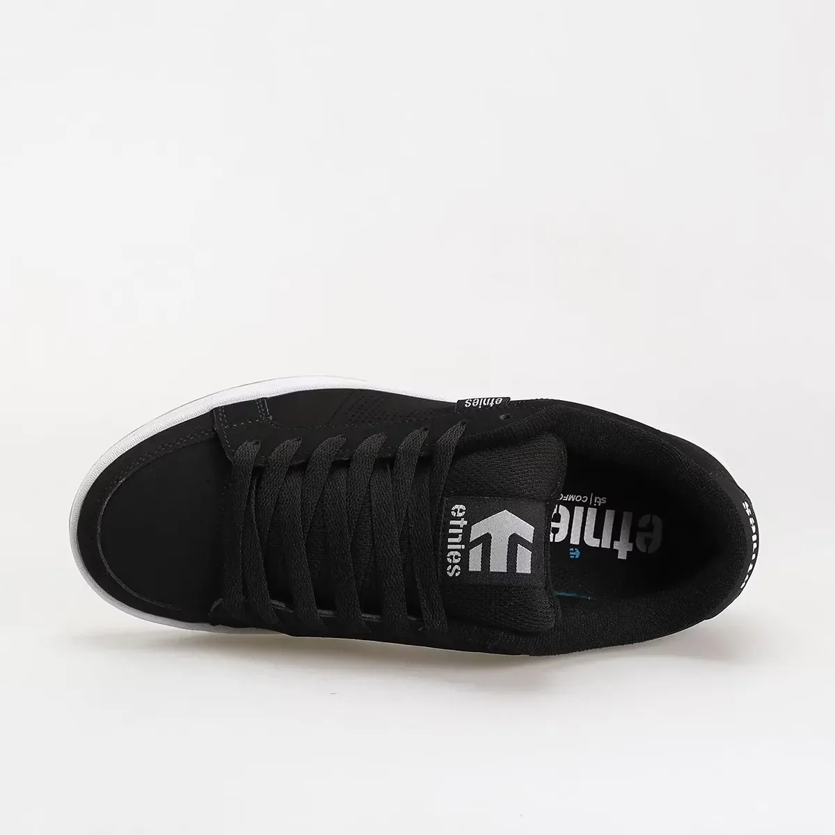 etnies-kingpin-skate-schuh-black-white-gum image 4