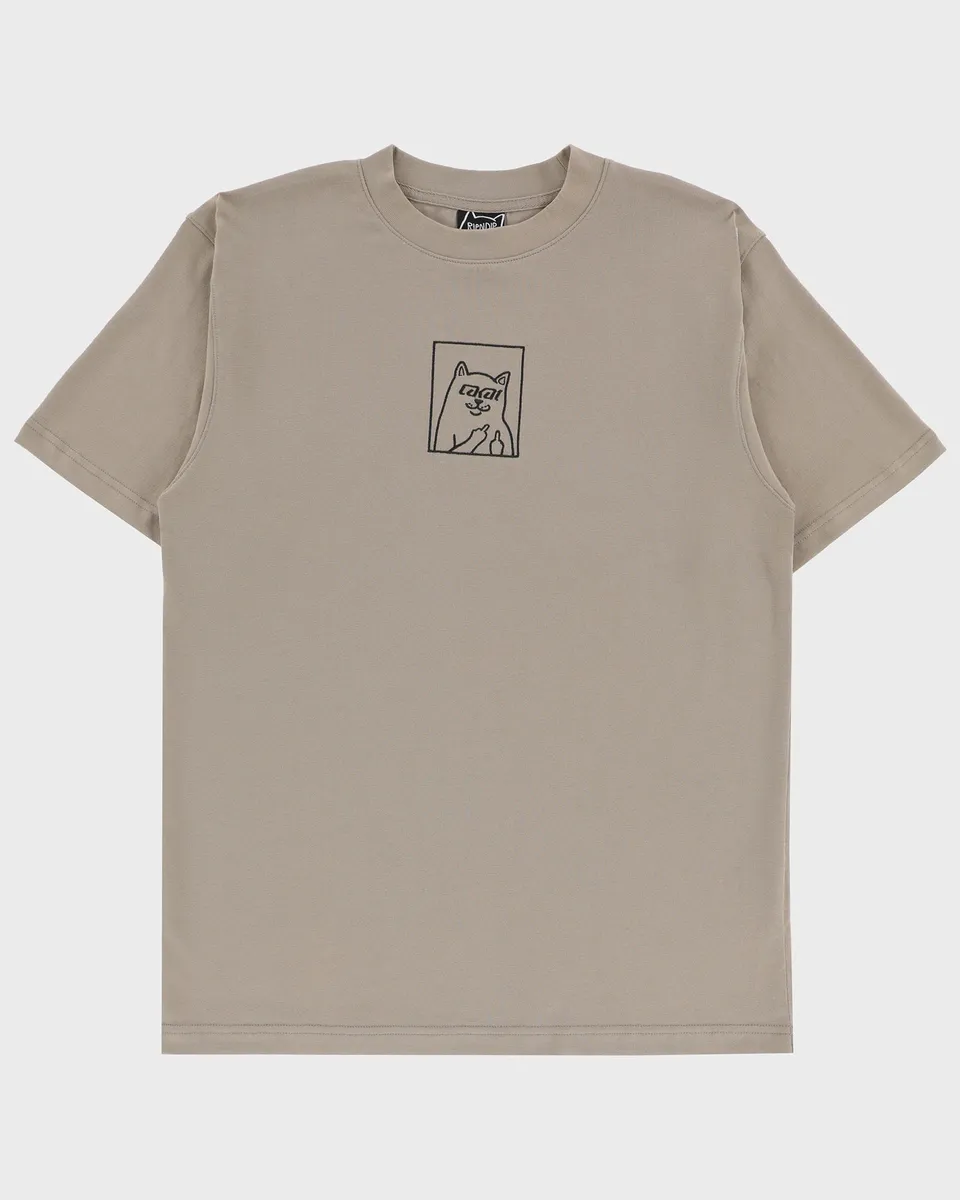lakai-x-ripndip-lord-nerm-t-shirt-grau image 1