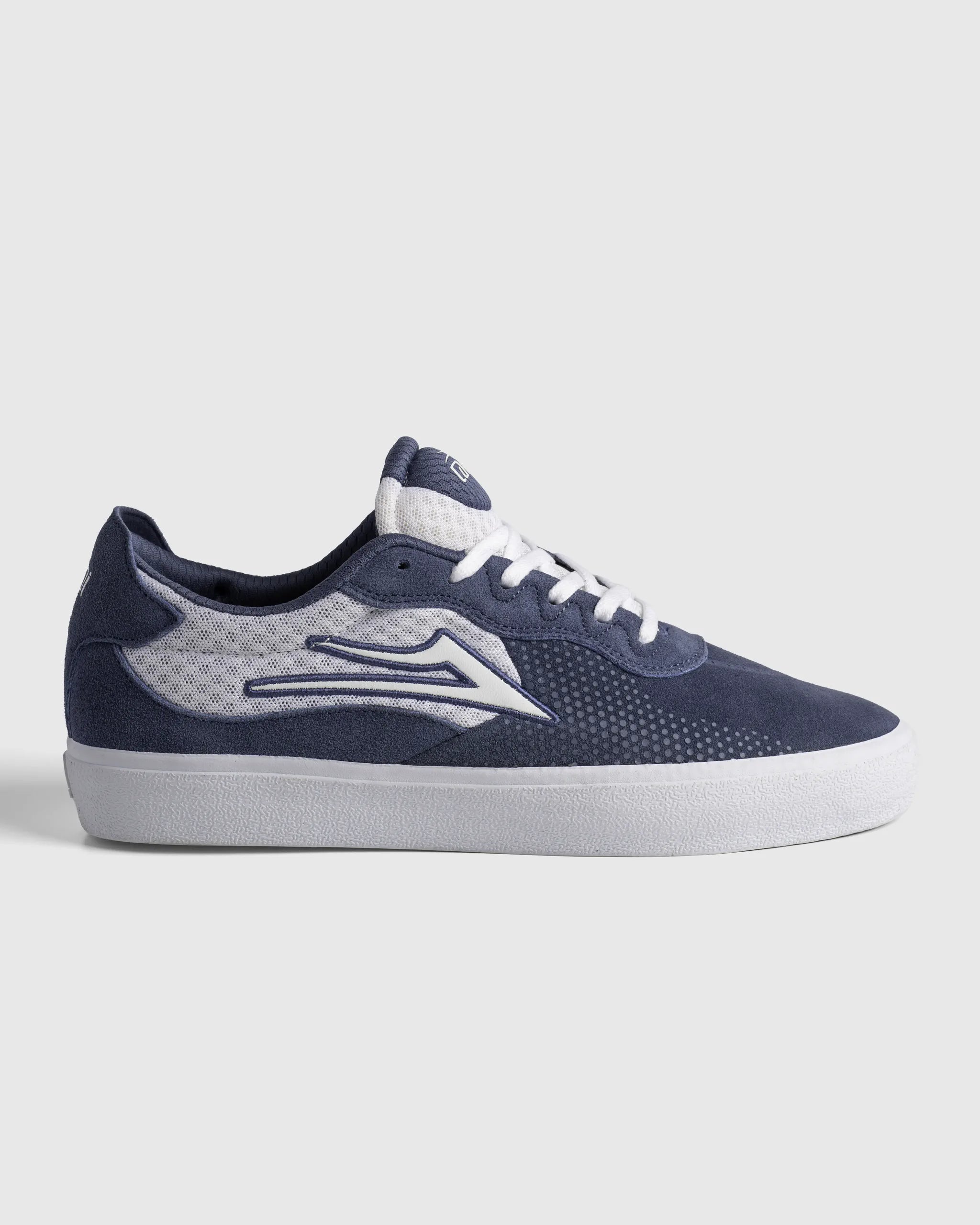 lakai-essex-light-navy-suede-white image 1