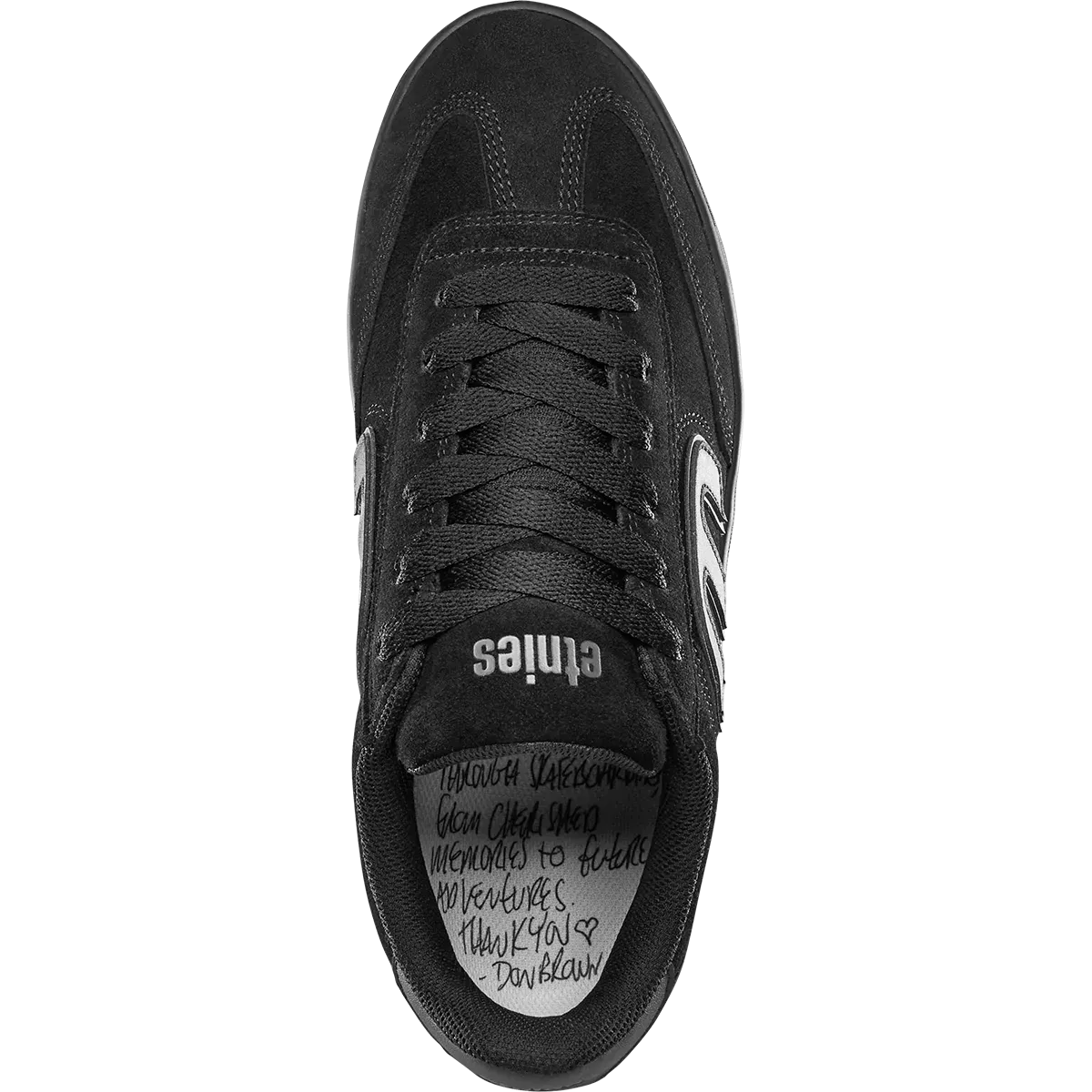 etnies-locut-skate-schuhe-triple-black image 2