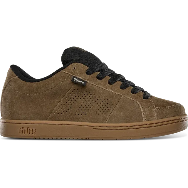 etnies-kingpin-skate-schuh-brown-tan-black image 1