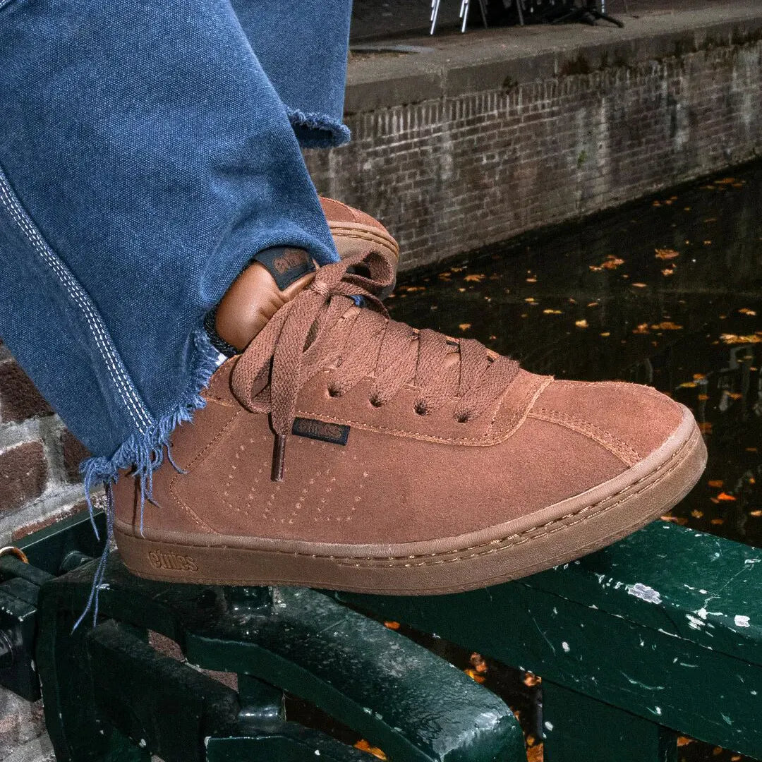etnies-scam-skate-schuh-brown-gum image 2