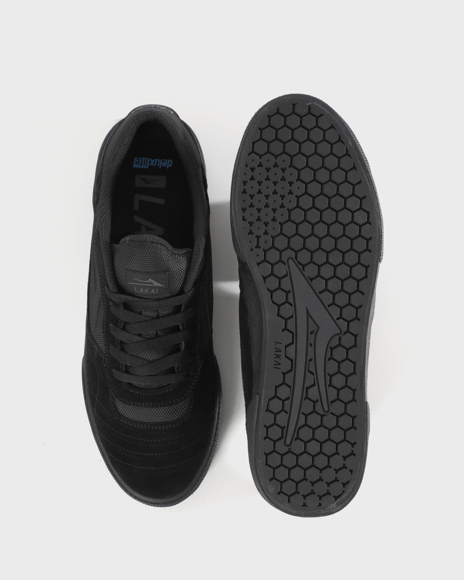 lakai-cambridge-skate-schuh-black-black-suede image 3