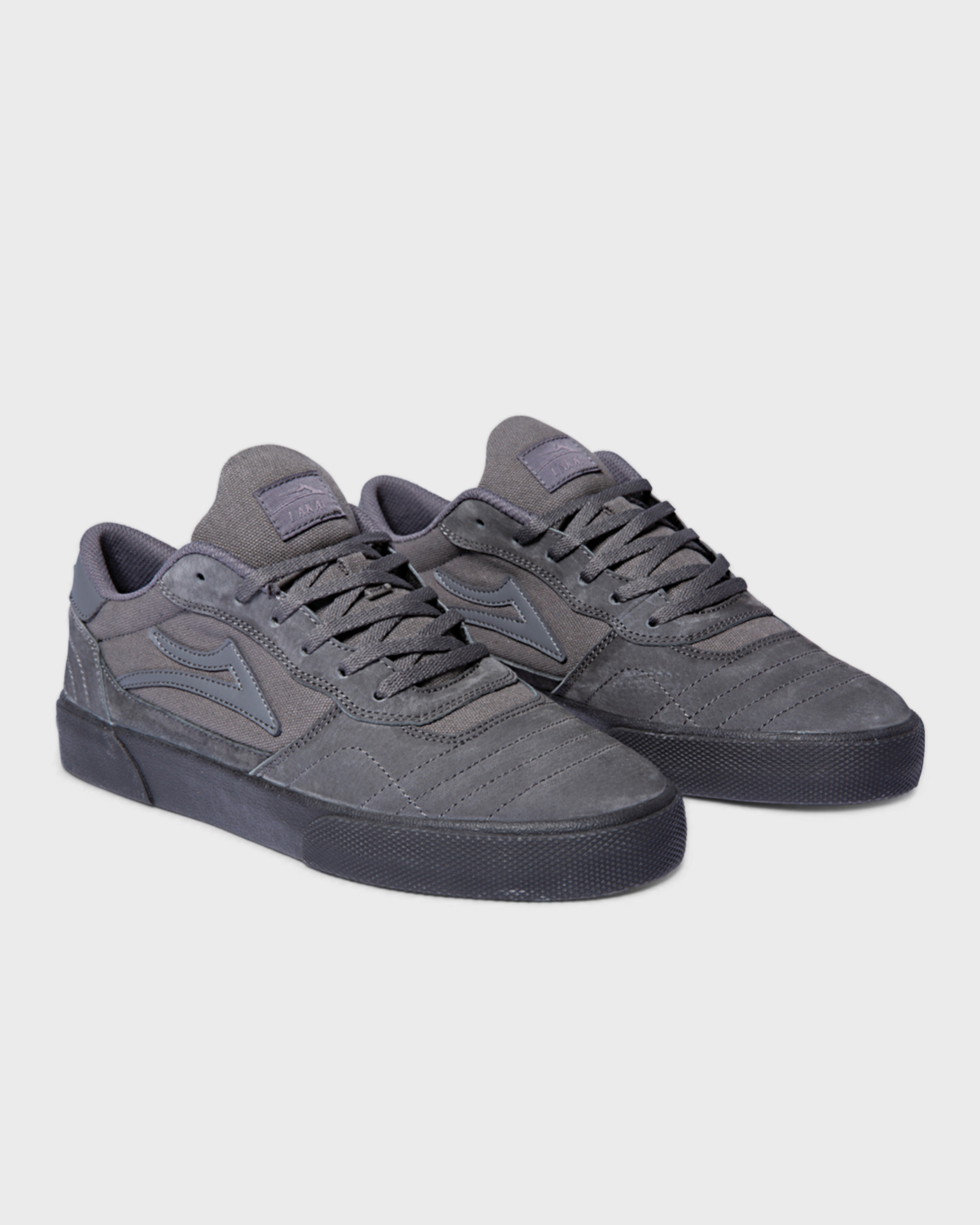 lakai-cambridge-skate-schuh-charcoal-suede image 2